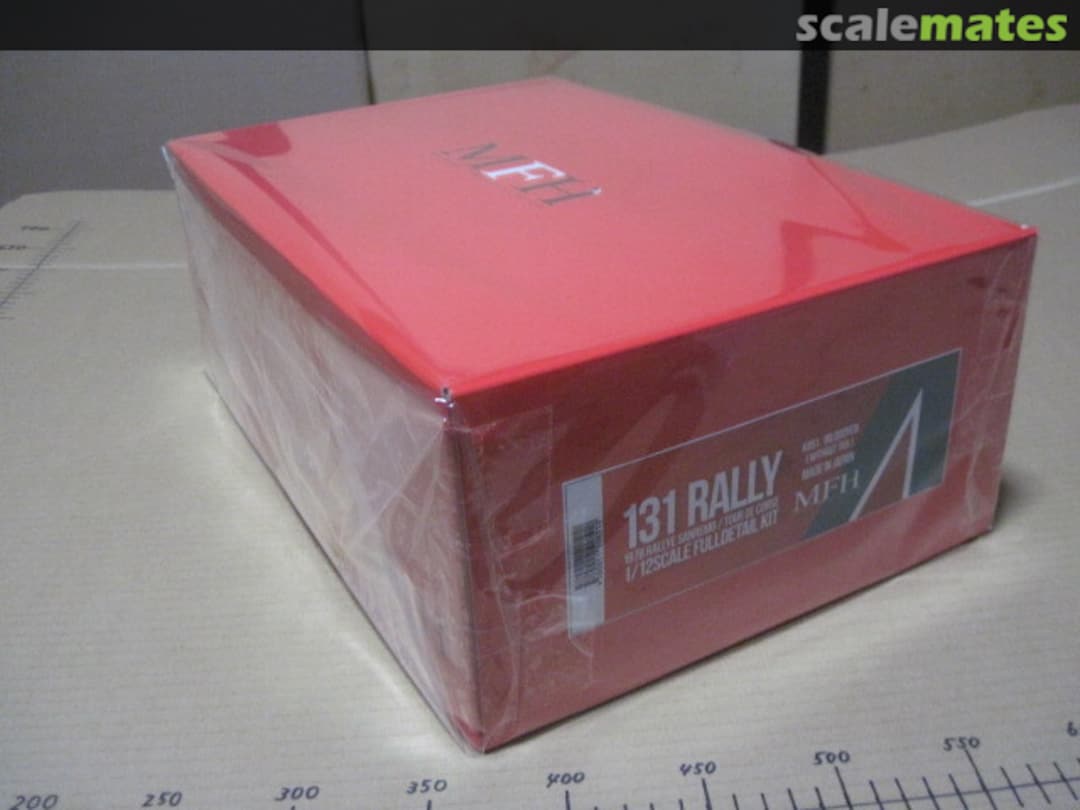 Boxart Fiat 131 Abarth K851 Model Factory Hiro Boxart Fiat 131 Abarth K851 Model Factory Hiro