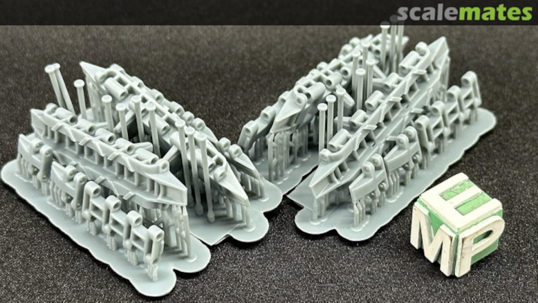 Boxart E-100 - tracks - single link - pin connected 25041393 EMP3d Boxart E-100 - tracks - single link - pin connected 25041393 EMP3d