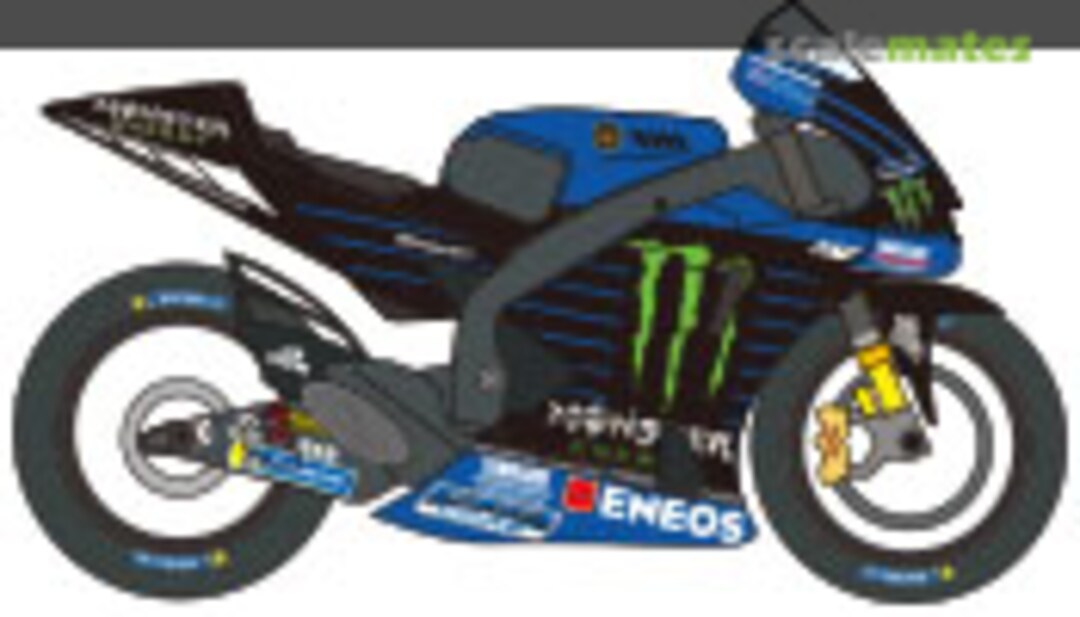 Boxart Yamaha YZR-M1 2019 KWK-19YZRV K'S Workshop Boxart Yamaha YZR-M1 2019 KWK-19YZRV K'S Workshop