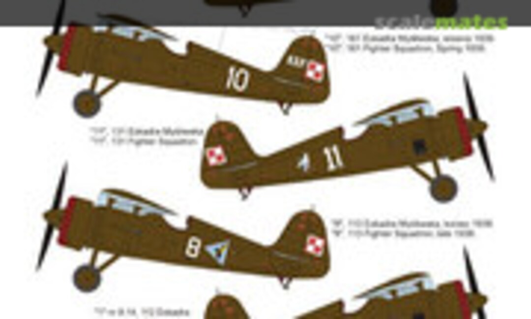 1:72 PZL P.11c (Techmod 72120B) 72120B