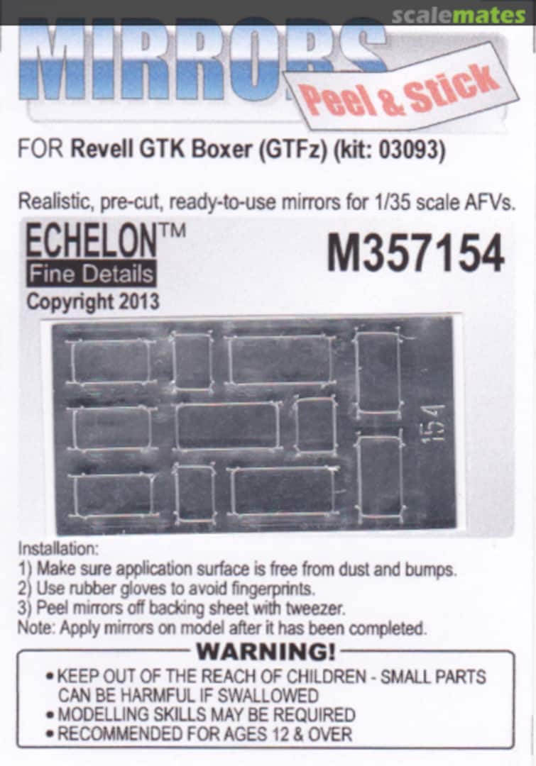 Boxart GTK Boxer GTFz mirrors M357154 Echelon Fine Details Boxart GTK Boxer GTFz mirrors M357154 Echelon Fine Details