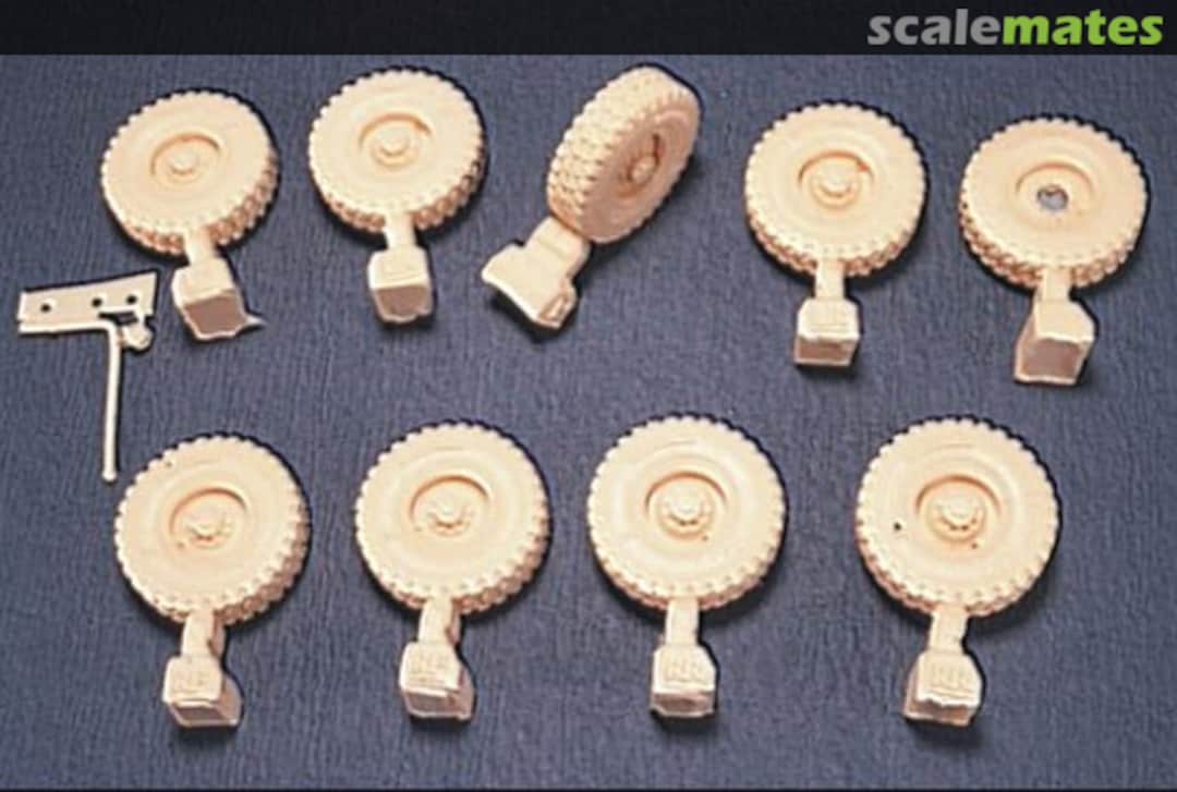 Boxart M977 Series 10 Ton Tire Set (Late Type) HF802 Hobby Fan Boxart M977 Series 10 Ton Tire Set (Late Type) HF802 Hobby Fan