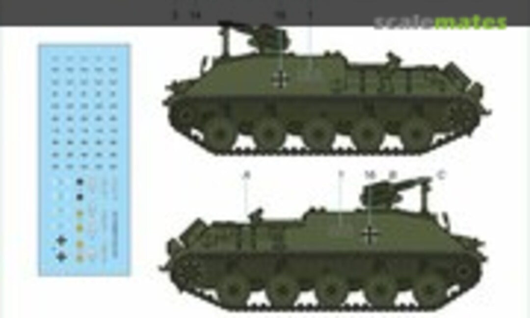 1:87 Raketenjagdpanzer 2 SS-11 Bundeswehr (ArsenalM 211100031)