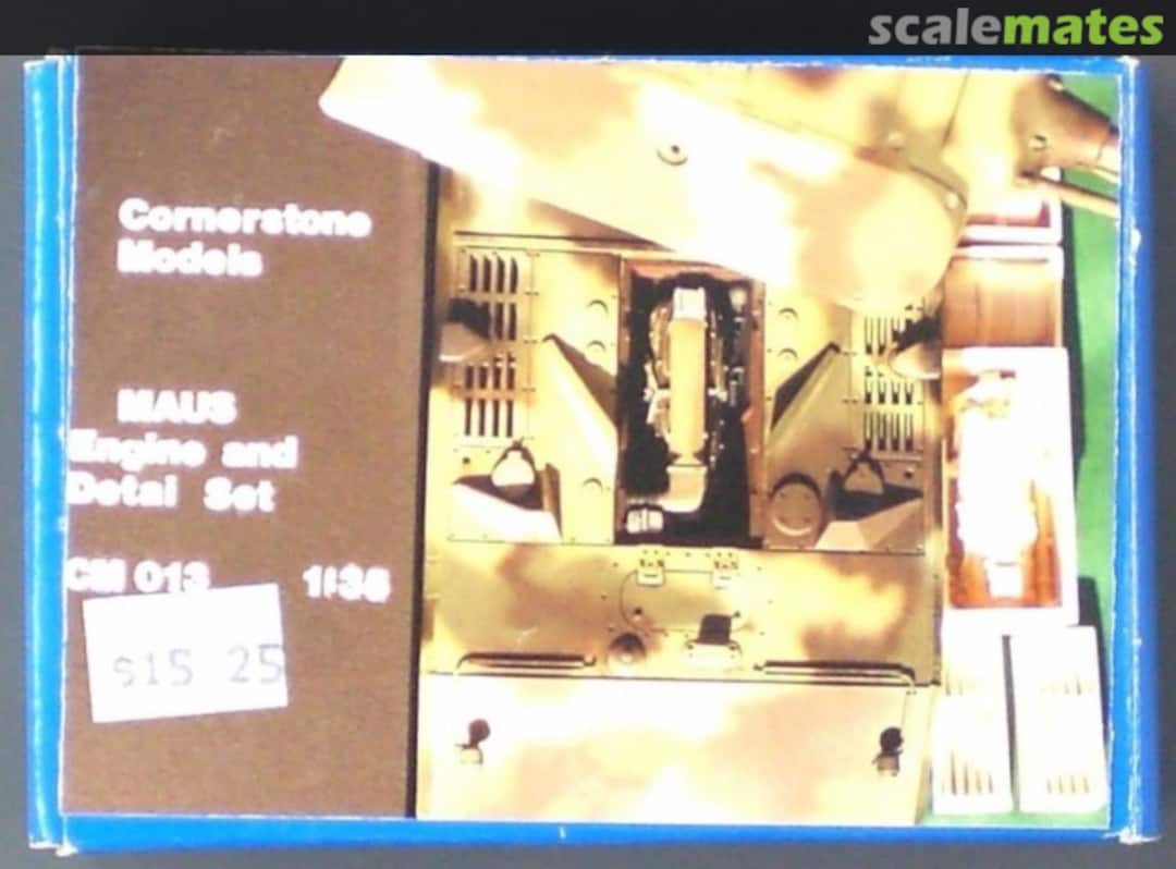 Boxart Maus Engine and Detail Set CM013 Cornerstone