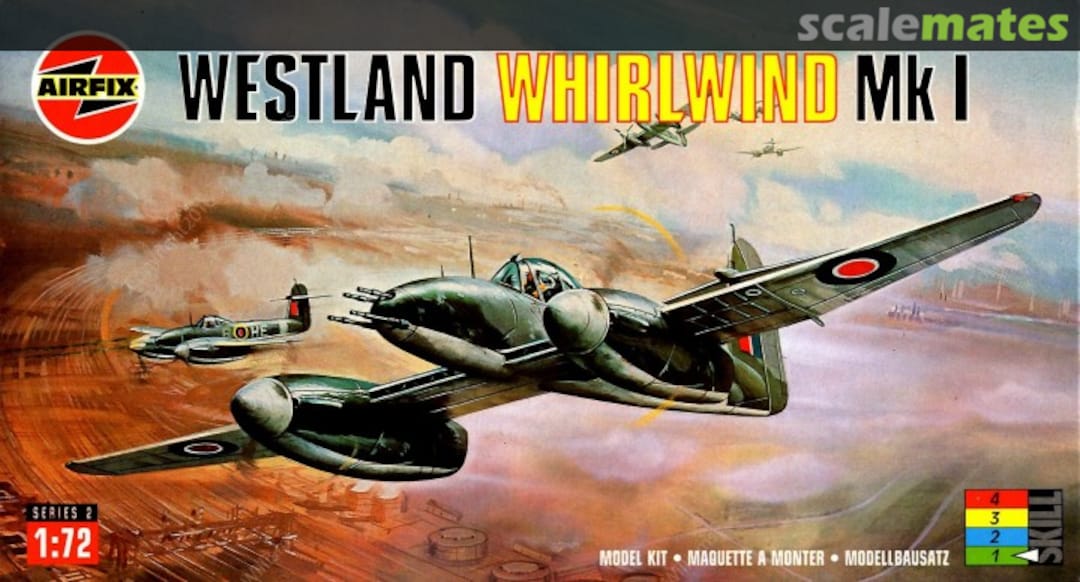 Boxart Westland Whirlwind Mk I 02064 Airfix