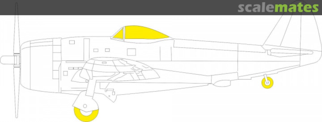 Boxart P-47D Bubbletop (TFace) EX882 Eduard Boxart P-47D Bubbletop (TFace) EX882 Eduard