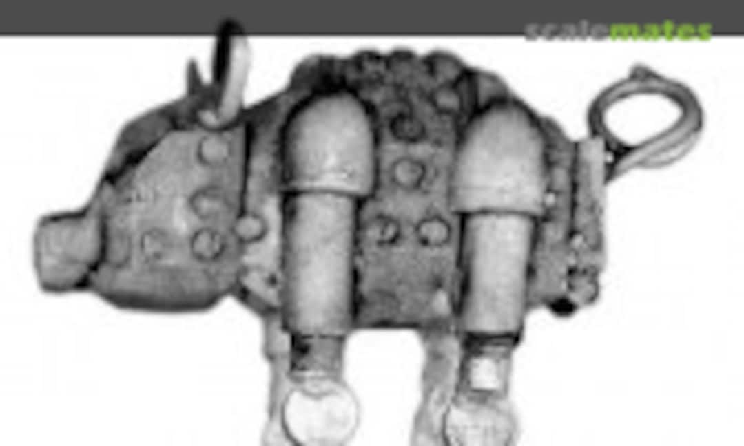 28mm Mechanical Pig (Eureka Miniatures USA PAXPT05) PAXPT05