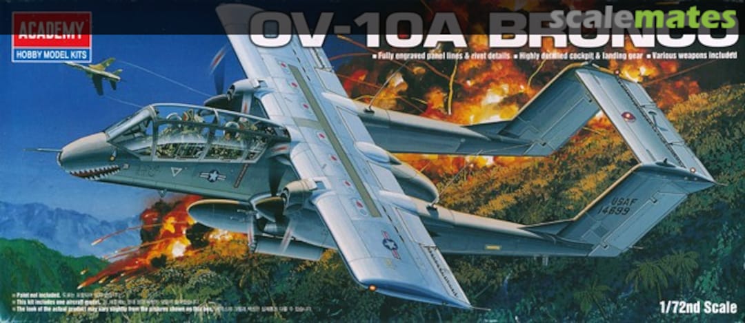 Boxart OV-10A Bronco 1665 Academy Boxart OV-10A Bronco 1665 Academy