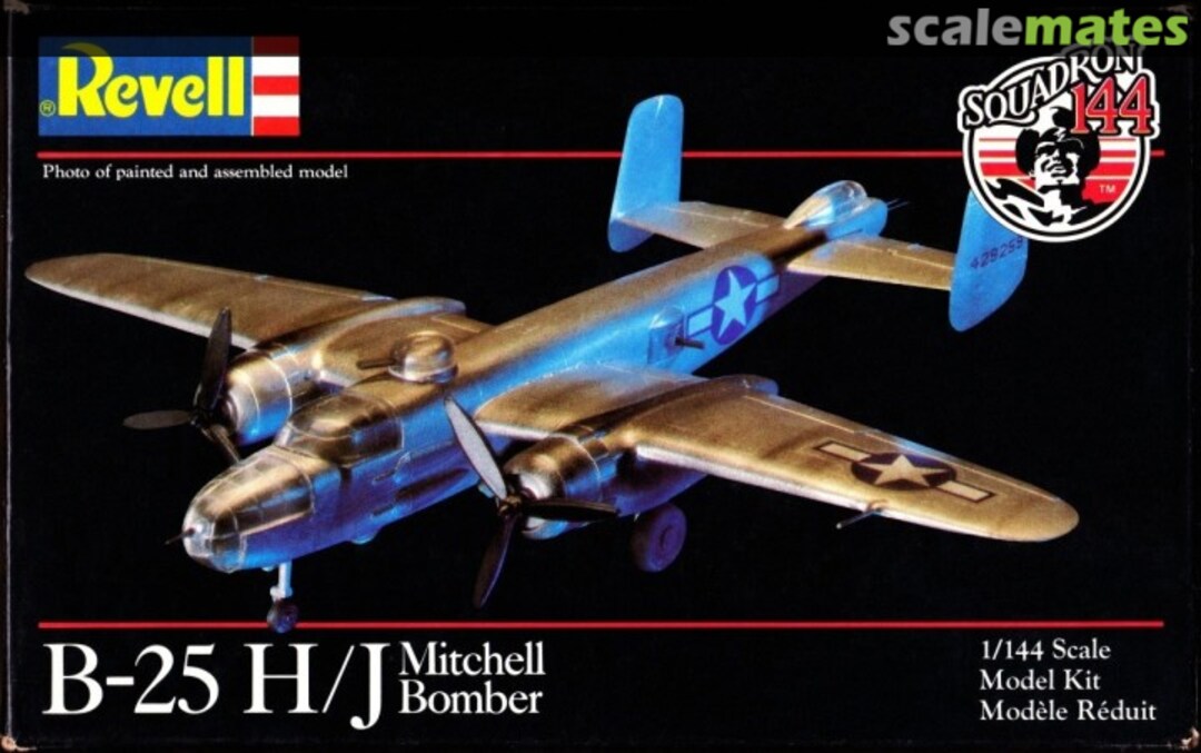 Boxart B-25 H/J Mitchell Bomber 1035 Revell Boxart B-25 H/J Mitchell Bomber 1035 Revell
