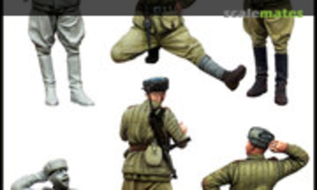 1:35 Soviet Soldier at rest (Dancing) II 1943-1945 (Evolution Miniatures EM-35135) EM-35135