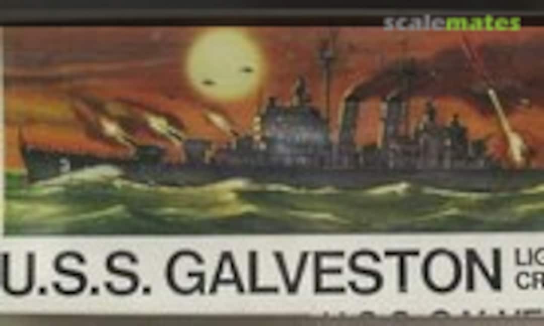 1:500 USS Galveston CLG3 (Renwal 609) 609