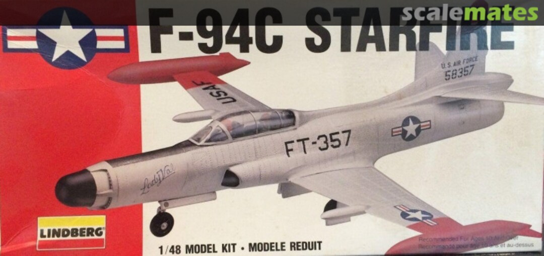 Boxart F-94C Starfire 70554 Lindberg Boxart F-94C Starfire 70554 Lindberg