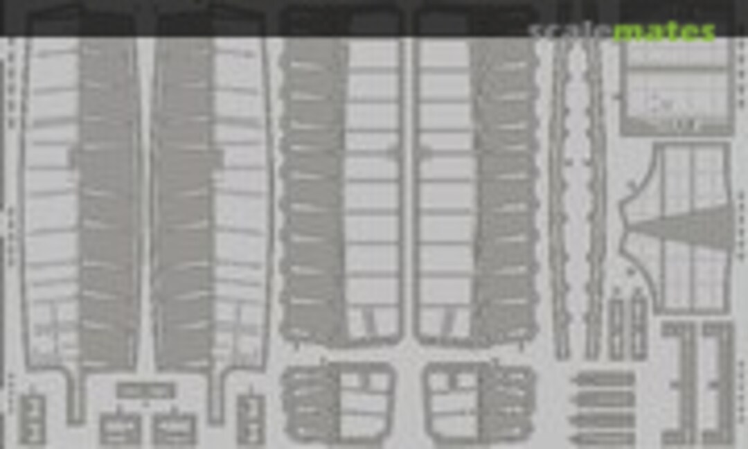 1:32 Spitfire Mk.IXc landing flaps (Eduard 32408) 32408