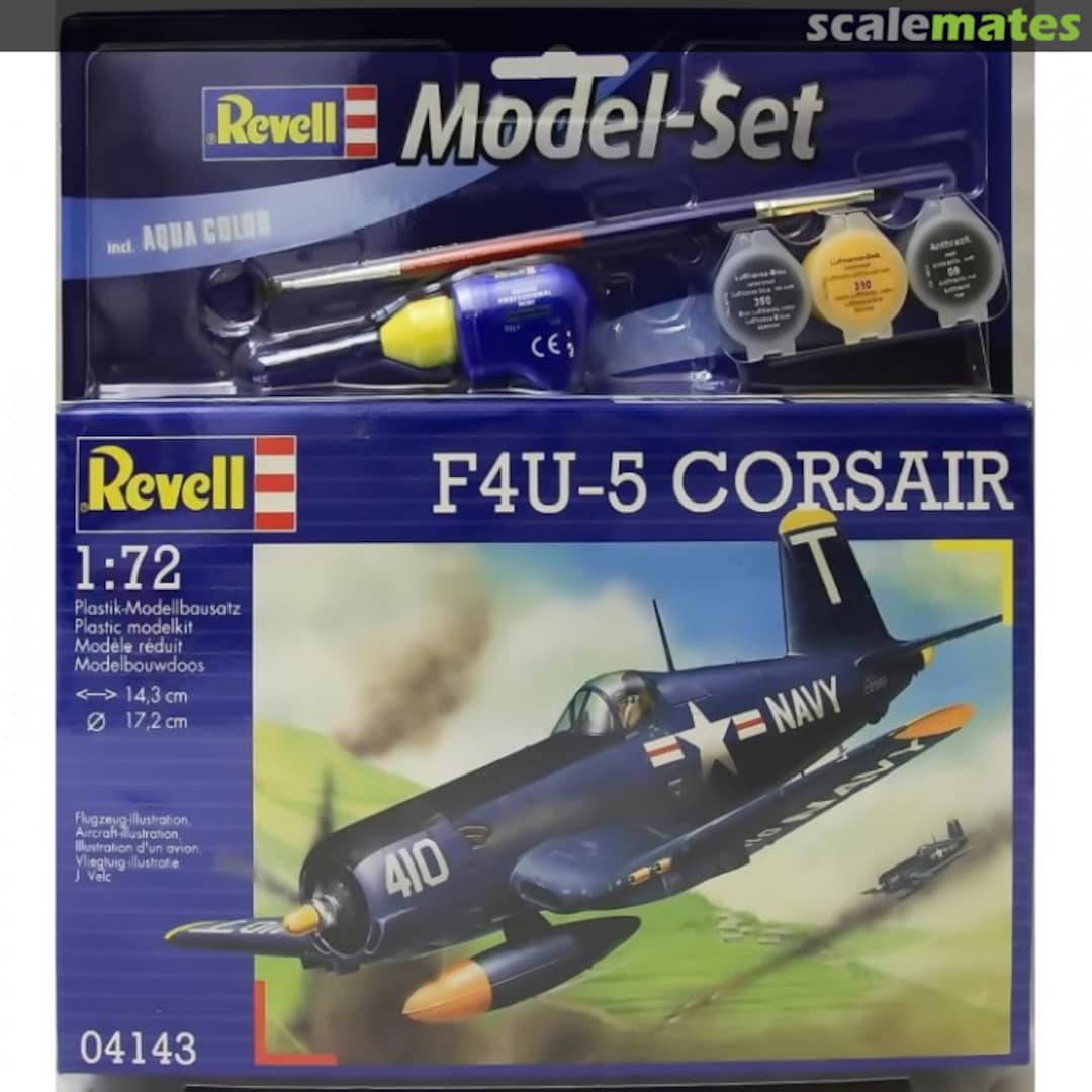 Boxart F4U-5 Corsair 64143 Revell Boxart F4U-5 Corsair 64143 Revell