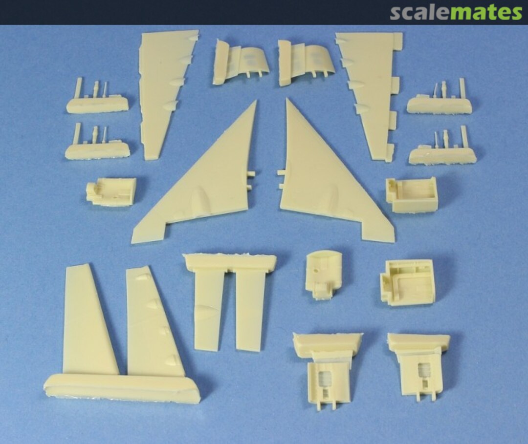 Boxart TSR2 control surfaces set 7133 CMK Boxart TSR2 control surfaces set 7133 CMK