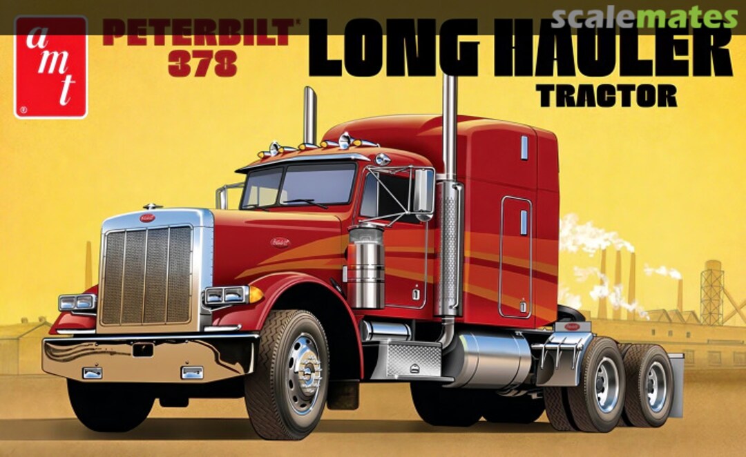 Boxart Peterbilt 378 Long Hauler 1169 AMT Boxart Peterbilt 378 Long Hauler 1169 AMT