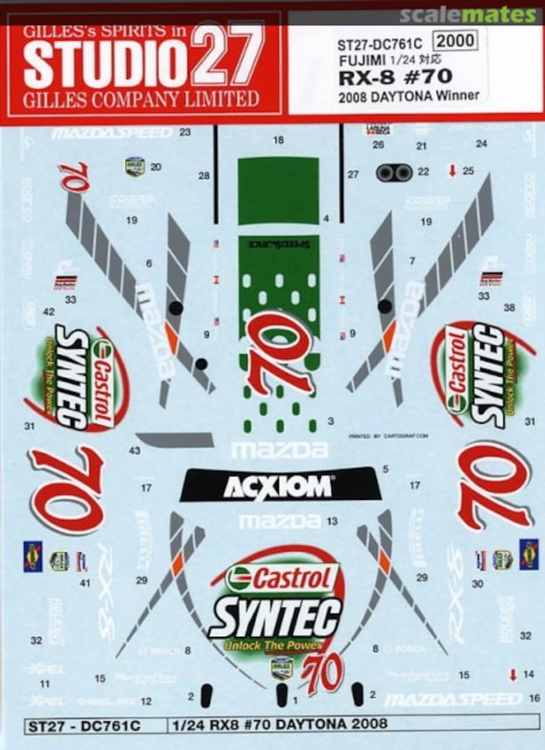 Boxart Mazda RX-8 ST27-DC761C Studio27 Boxart Mazda RX-8 ST27-DC761C Studio27