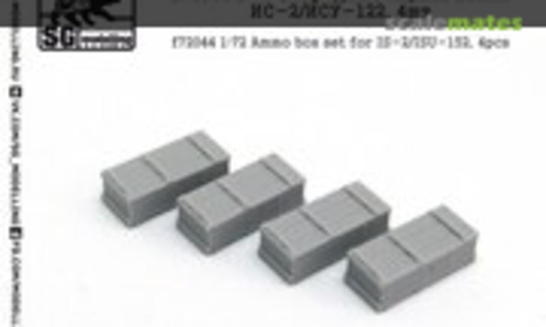 1:72 Ammo box set for IS-2/ISU-122 (SG-MODELLING F72044) F72044