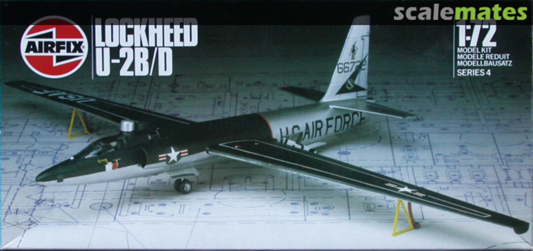 Boxart Lockheed U-2B/D 9 04028 Airfix