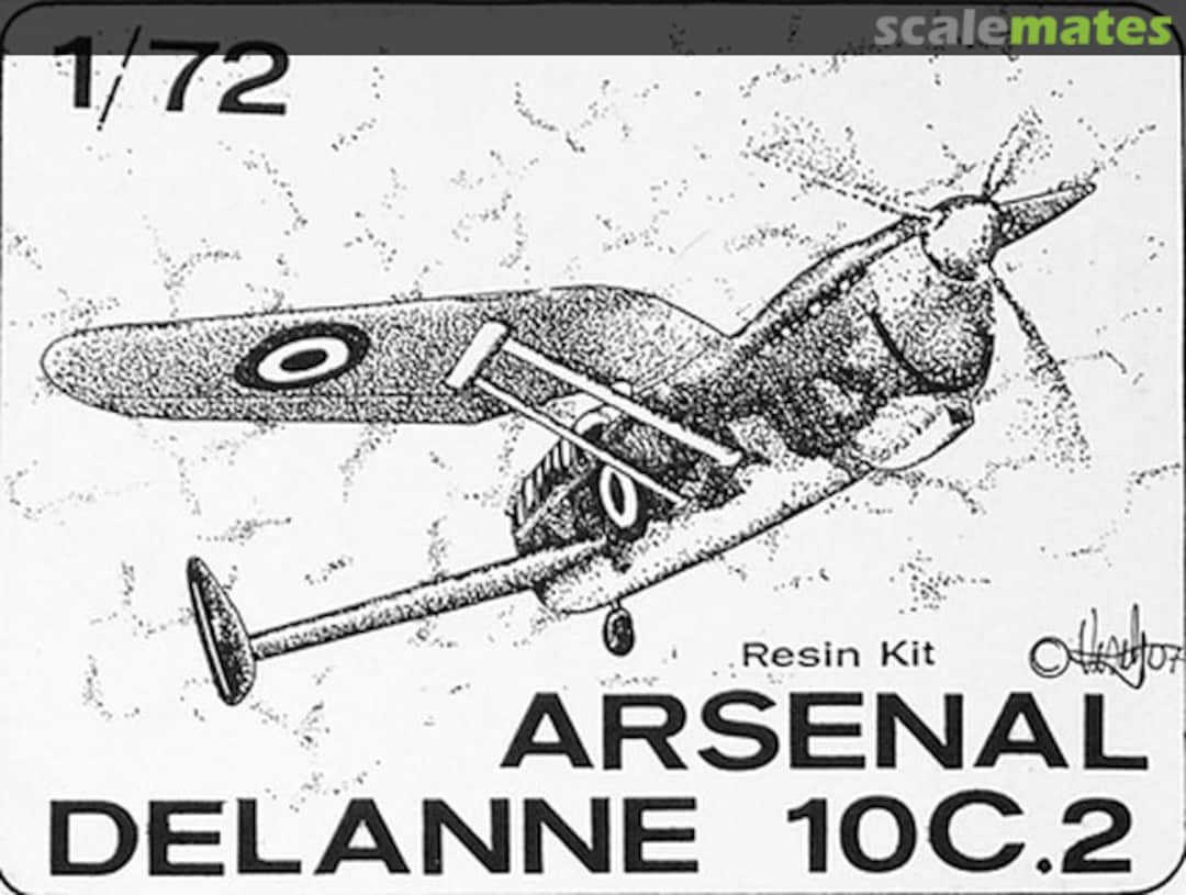 Boxart Arsenal Delanne 10C MX7206 Master-X Boxart Arsenal Delanne 10C MX7206 Master-X