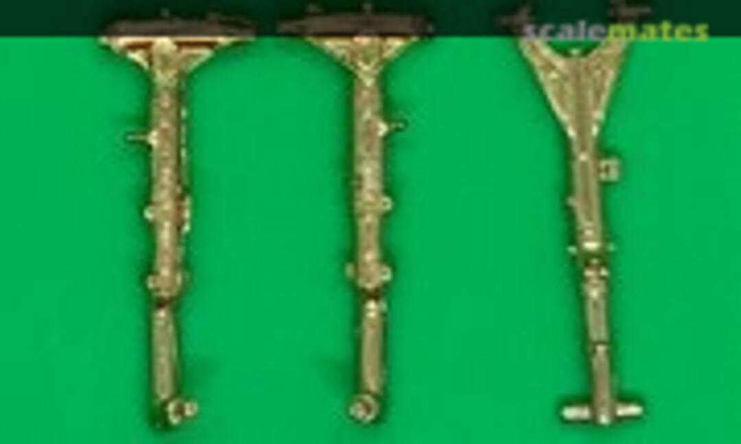 1:32 DASSAULT MIRAGE 2000 BRASS UNDERCARRIAGE SET FOR KITTY HAWK KITS (Aerocraft Models ACM-32026) ACM-32026