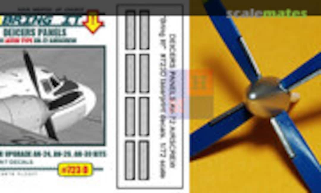1:72 AV-72 airscrew (later type) deicers panels decals (MLH/Bring It! #723D) #723D