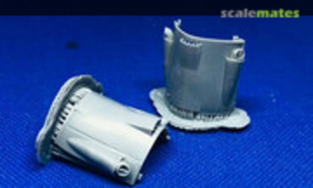 1:48 B-26 Marauder Exhaust Upgrade Set (RESIN2detail R2D48225) R2D48225