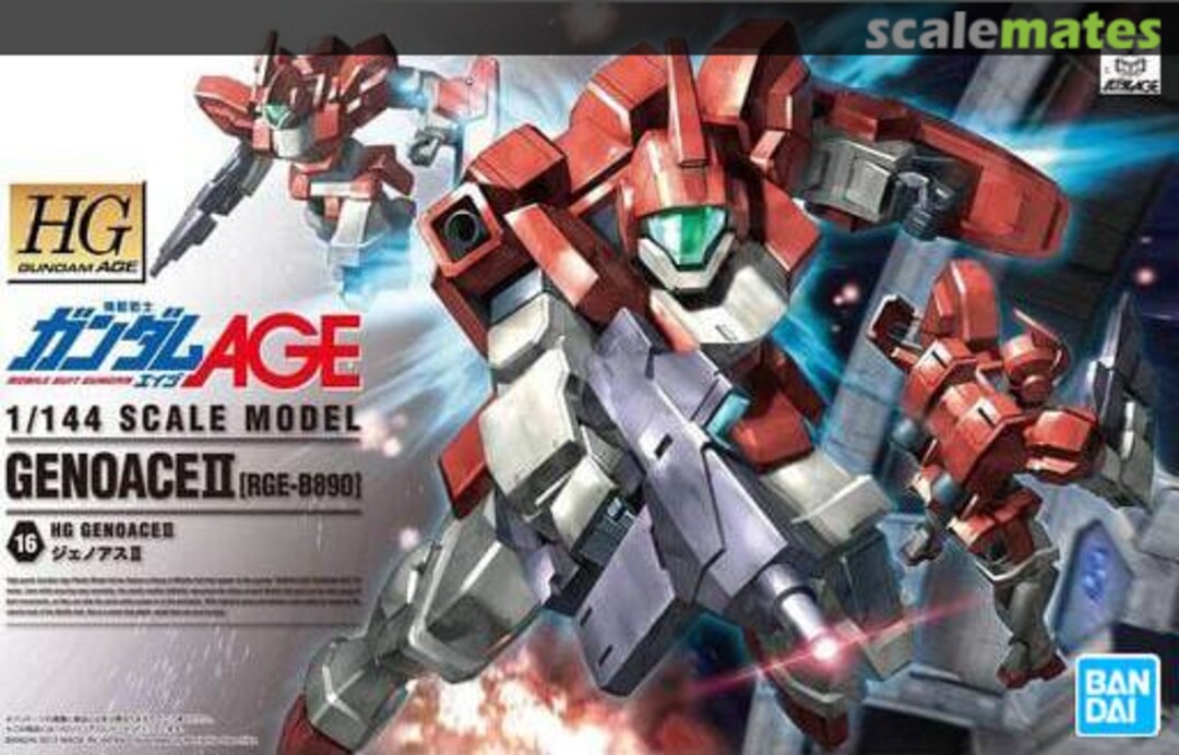 Boxart Genoace II (RGE-B890) 5062726 Bandai Spirits Boxart Genoace II (RGE-B890) 5062726 Bandai Spirits