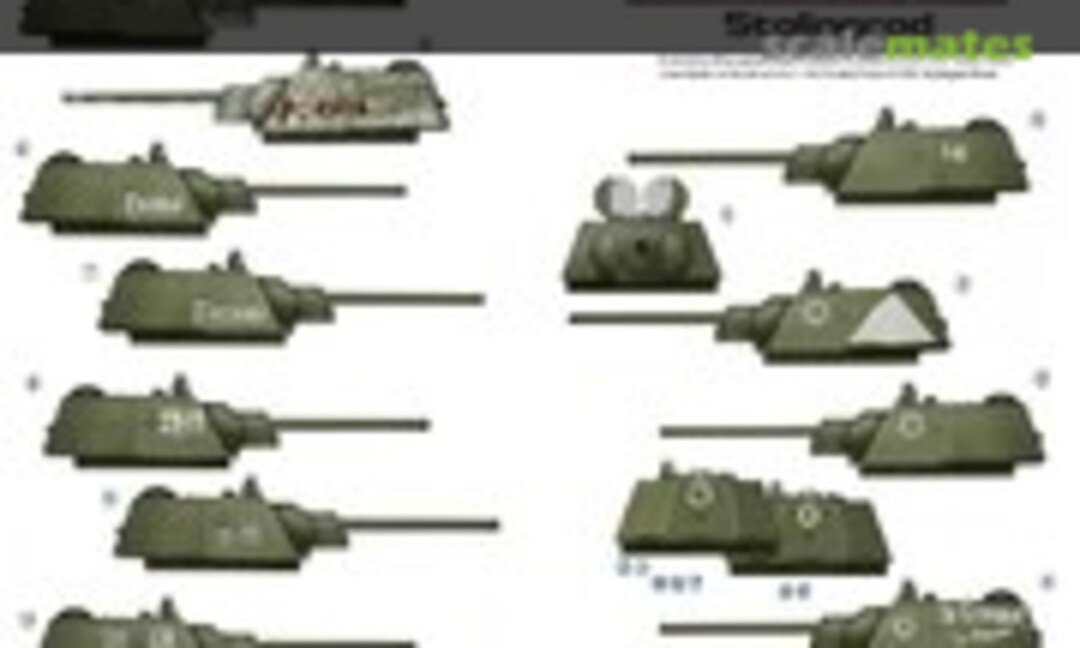 1:72 T-34/76 mod 1942. Battles for Stalingrad. Part 1. (Colibri Decals 72099) 72099