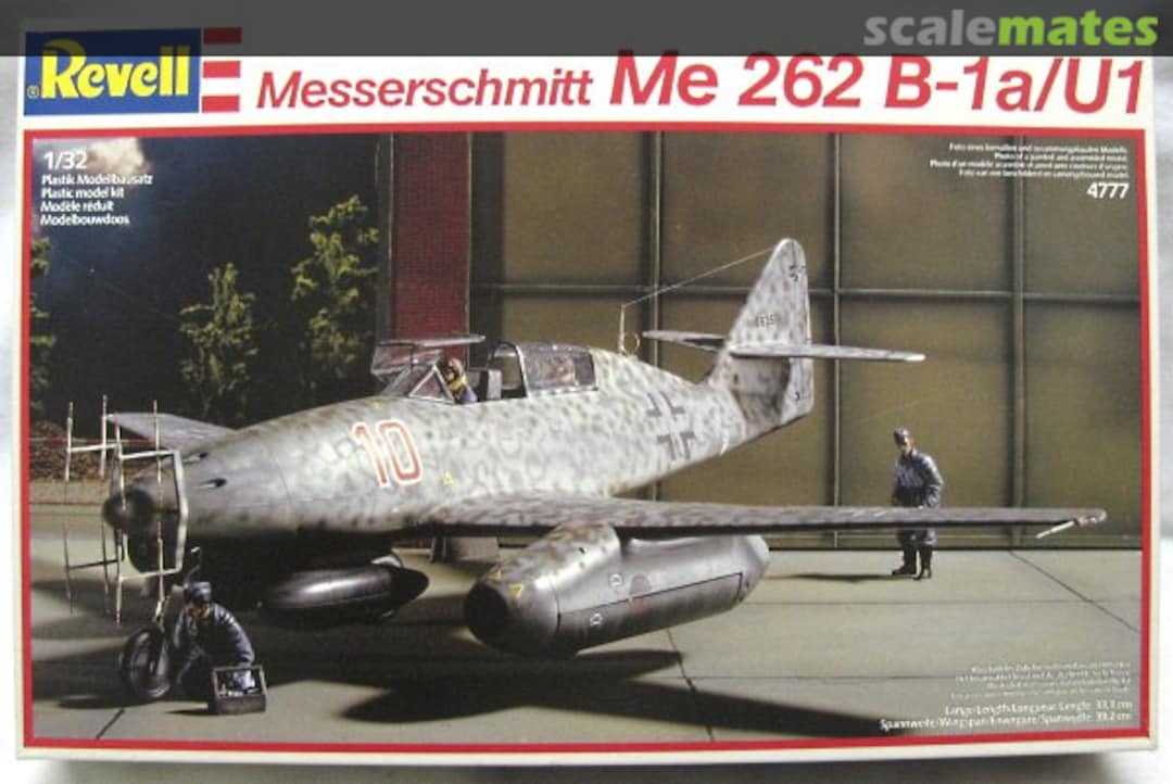 Boxart Messerschmitt Me 262 B-1a/U1 4777 Revell Boxart Messerschmitt Me 262 B-1a/U1 4777 Revell