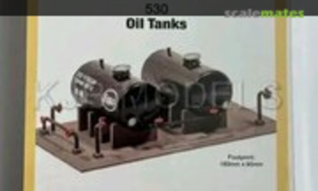 1:76 Oil Tanks (Ratio Plastic Models 530) 530