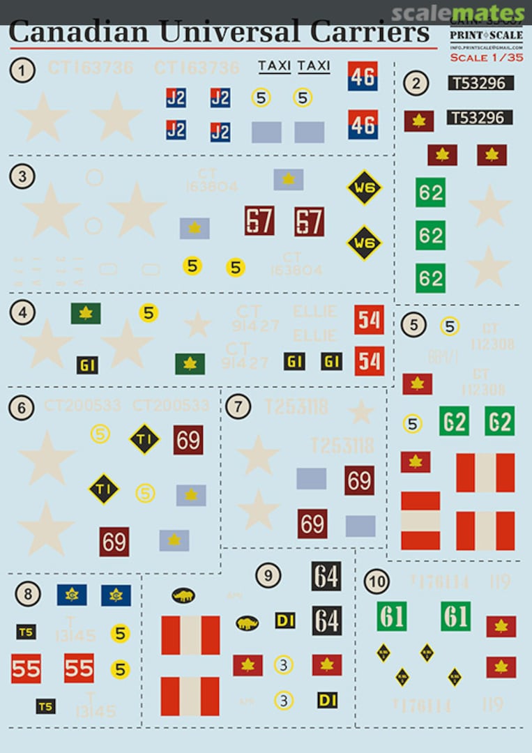 Boxart Canadian Universal Carriers 35-007 Print Scale Boxart Canadian Universal Carriers 35-007 Print Scale