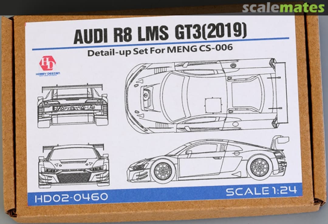 Boxart Audi R8 LMS GT3 (2019) HD02-0460 Hobby Design
