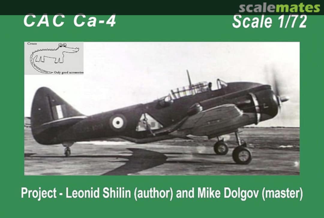 Boxart CAC CA-4 CMD-SKY7202 Croco Models