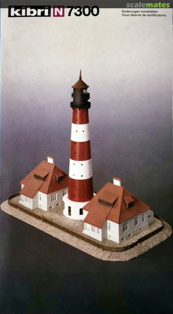 Boxart Lighthouse Westerheversand 7300 Kibri Boxart Lighthouse Westerheversand 7300 Kibri