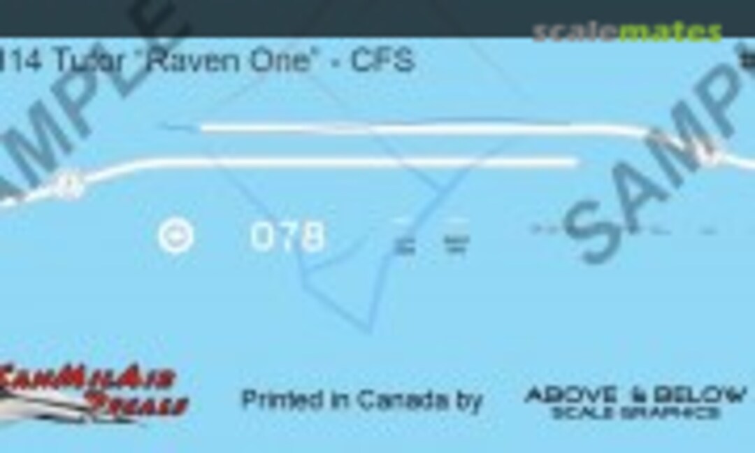 1:48 Canadair CT-114 Tutor (Above & Below Graphics 276) 276