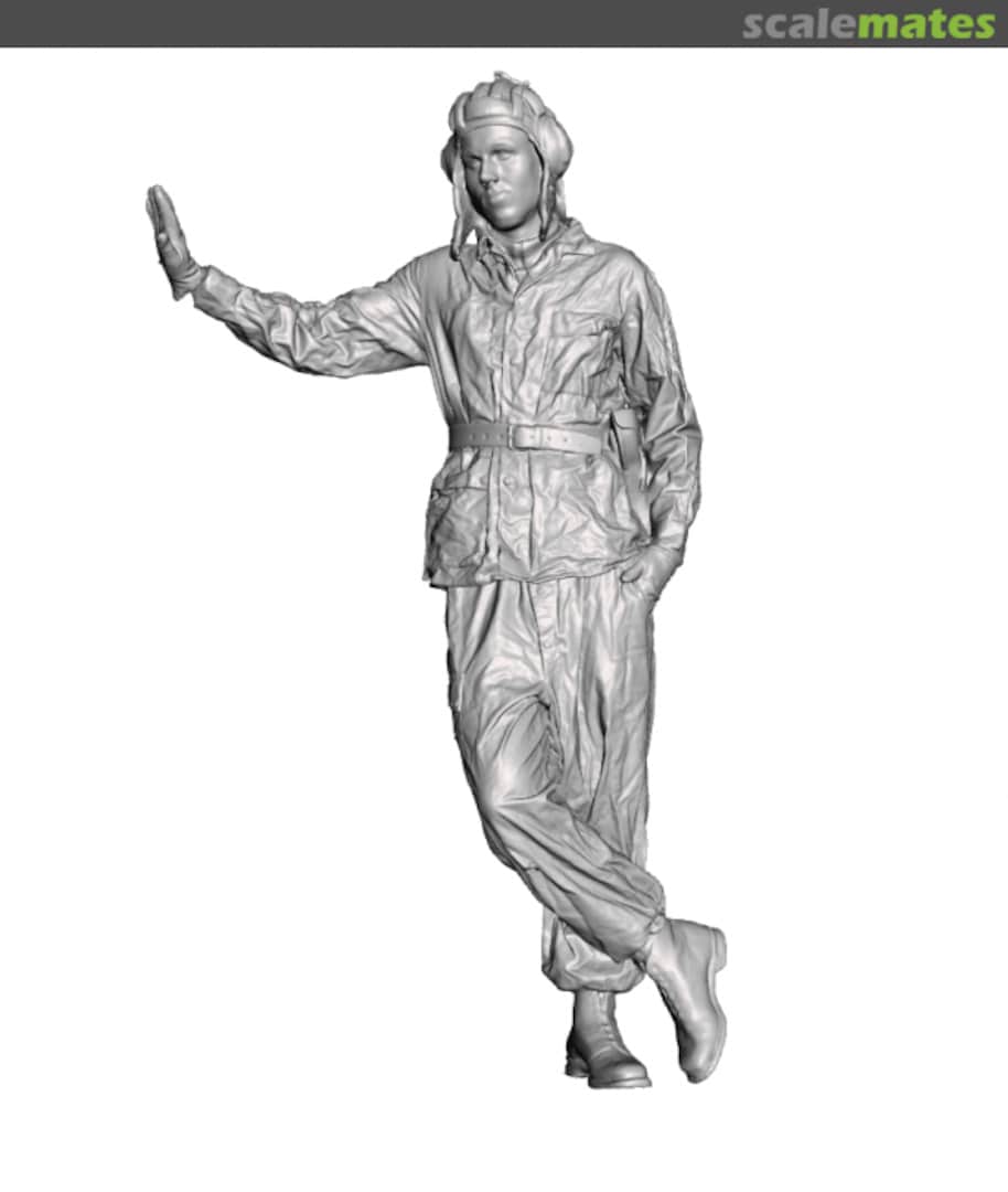 Boxart Finnish Sisu XA-180/XA-185 "Pasi" Crew member in the ´80s & ´90s SMU72F021 3D Scale Model Universe