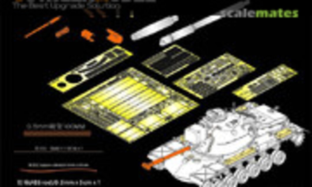 1:35 US M48A3 Detail Set (Gun Barrel, Machine Gun Included) (Voyager Model PE35726) PE35726