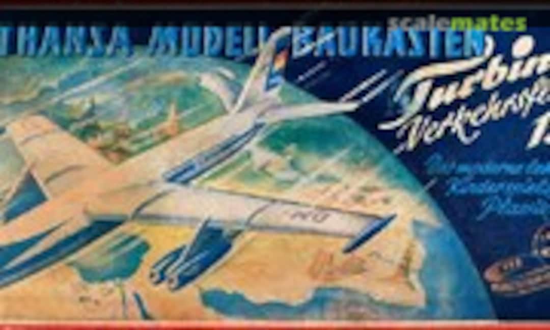 1:100 Turbinen-Verkehrsflugzeug 152 (VEB KVZ 5546) 5546