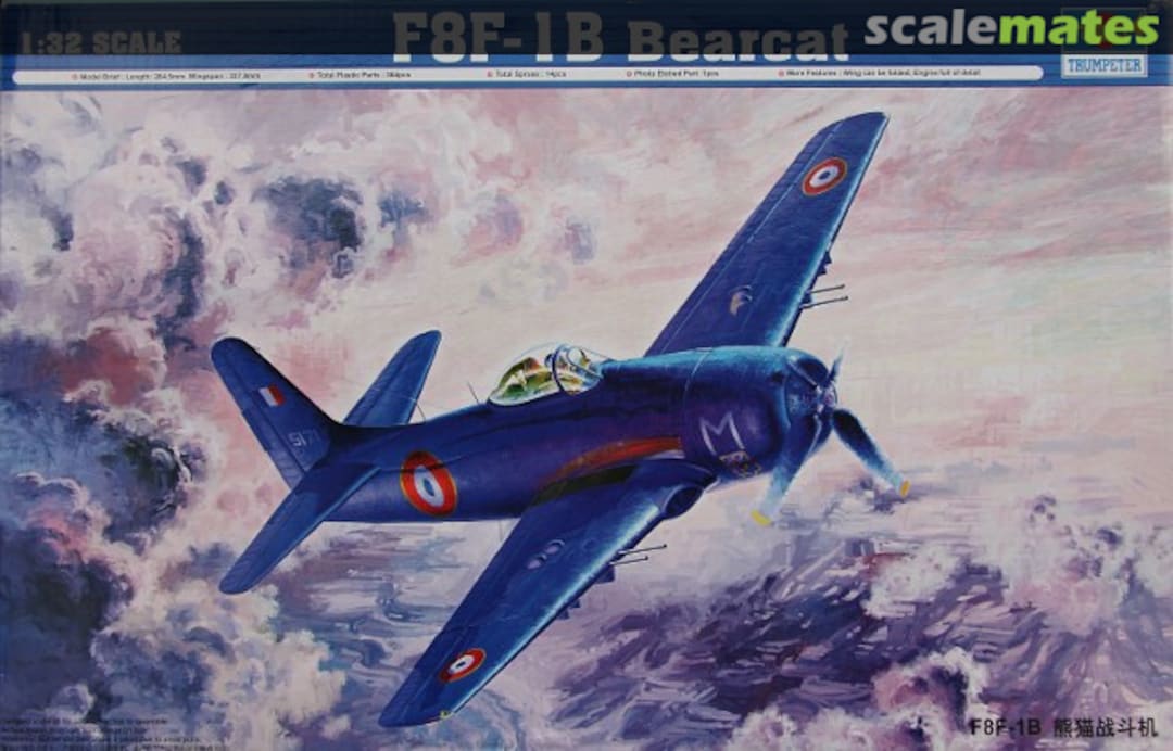 Boxart F8F-1B Bearcat 02284 Trumpeter Boxart F8F-1B Bearcat 02284 Trumpeter