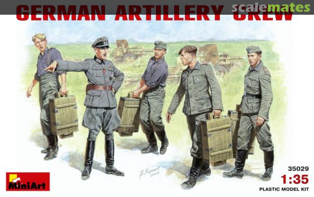 Boxart Artillery Crew 35029 MiniArt Boxart Artillery Crew 35029 MiniArt
