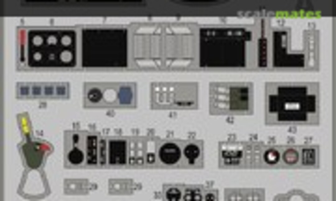 1:32 Spitfire Mk.IXc interior (Eduard 32912)