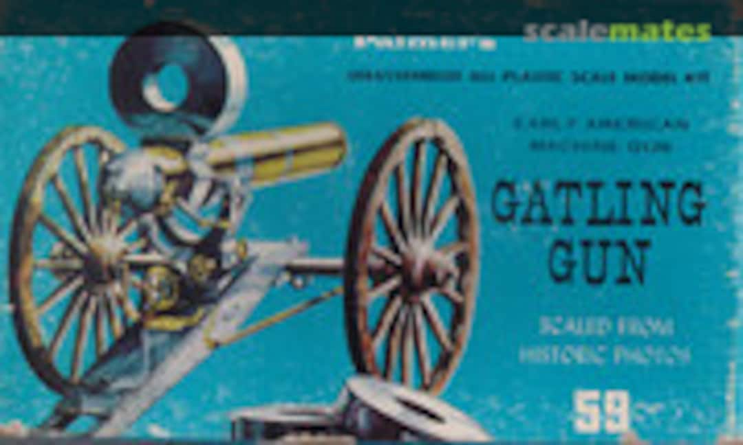 1:24 Gatling Gun (Palmer Plastics 29)