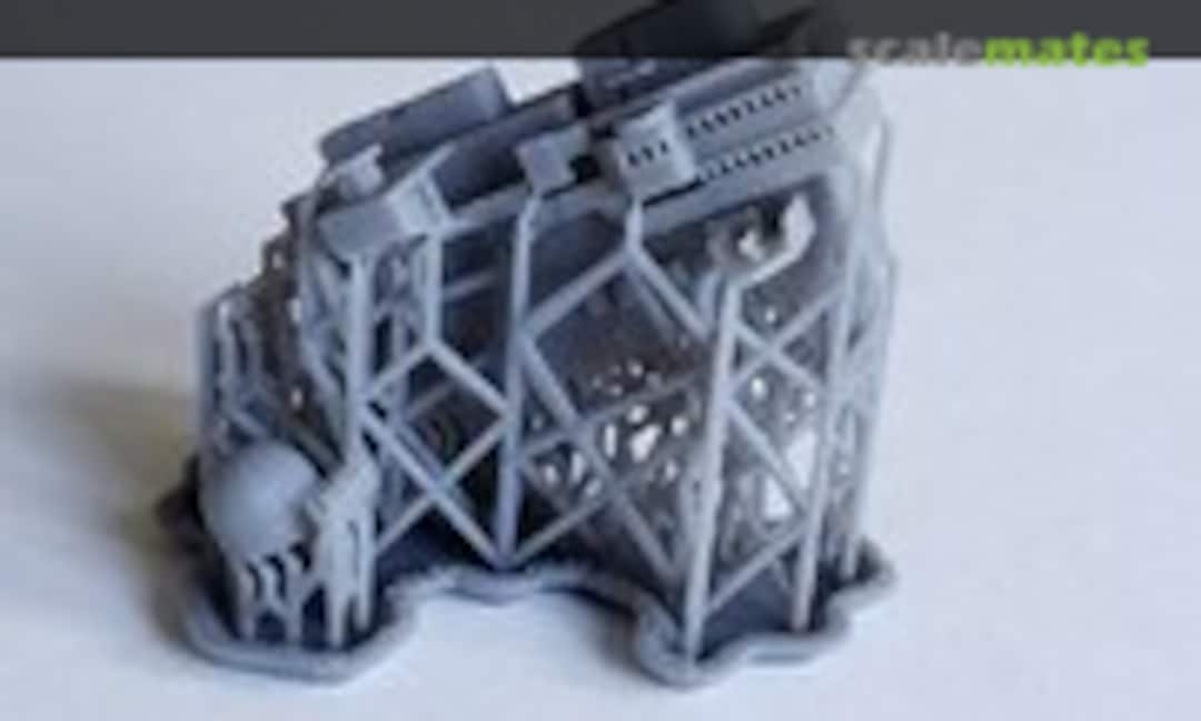 1:720 USS Saratoga CV-60 Island, 1970-1975 (Model Monkey MM720-CV60.1970)