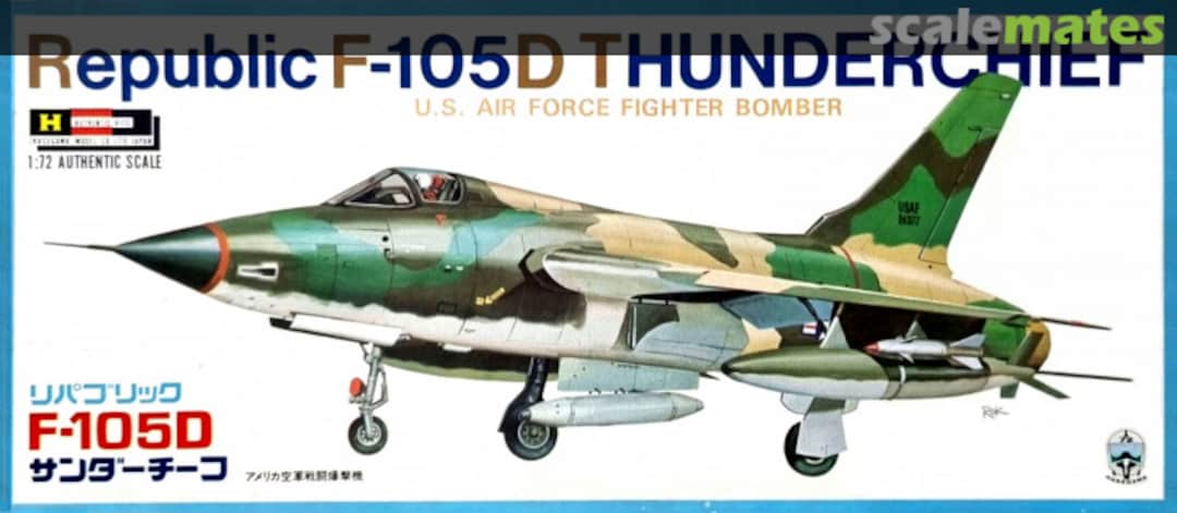 Boxart Republic F-105D Thunderchief JS-014 Hasegawa Boxart Republic F-105D Thunderchief JS-014 Hasegawa