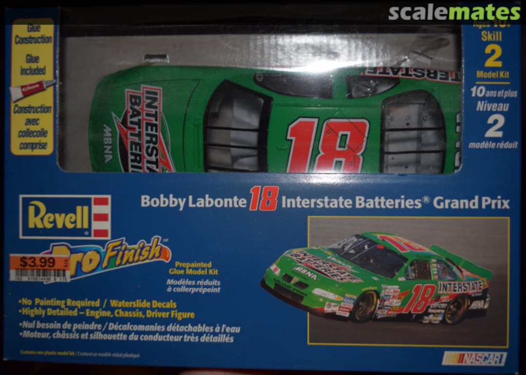 Boxart Bobby Labonte 18 Interstate Batteries Grand Prix 85-1645 Revell Boxart Bobby Labonte 18 Interstate Batteries Grand Prix 85-1645 Revell
