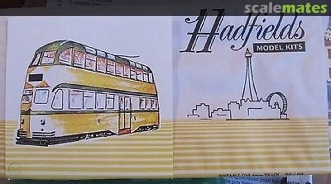 Boxart Blackpool Balloon Tram Hadfield's Model Kits Boxart Blackpool Balloon Tram Hadfield's Model Kits