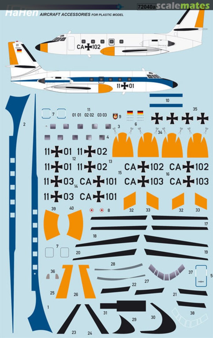 Boxart Lockheed C-140 Jetstar "Flugbereitschaft" 72040a HaHen Boxart Lockheed C-140 Jetstar "Flugbereitschaft" 72040a HaHen