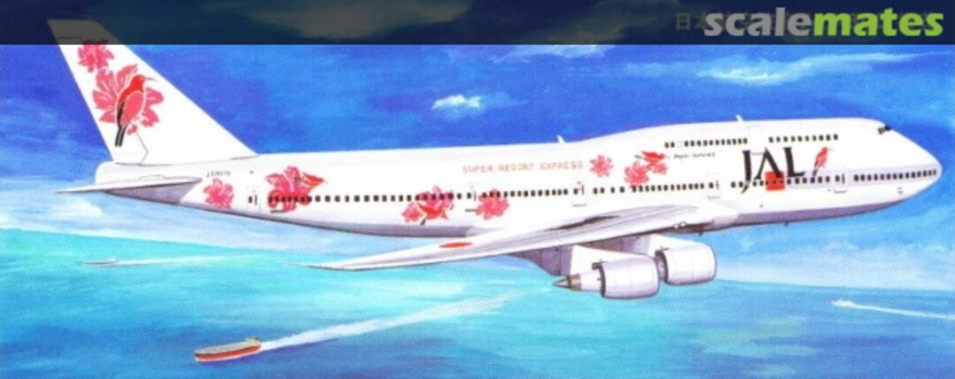 Boxart Japan Airlines B747-300 SRE Okinawa 00610 Trumpeter Boxart Japan Airlines B747-300 SRE Okinawa 00610 Trumpeter