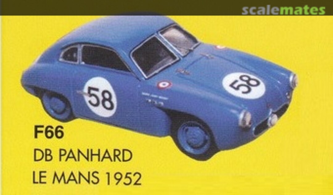 Boxart DB Panhard Coach Frua [8852 BE 75] CCC F66 Chat C'Est Chouette